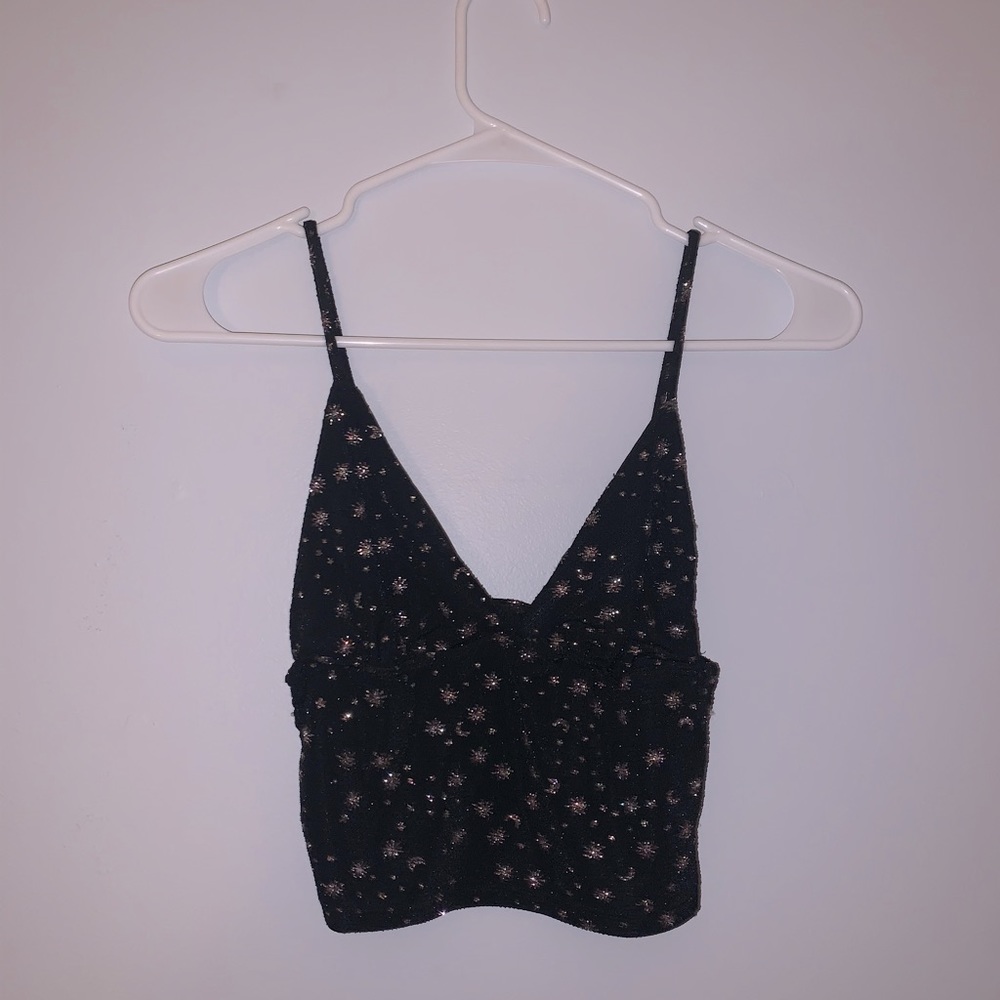Black Celestial Top - Urban Outfitters